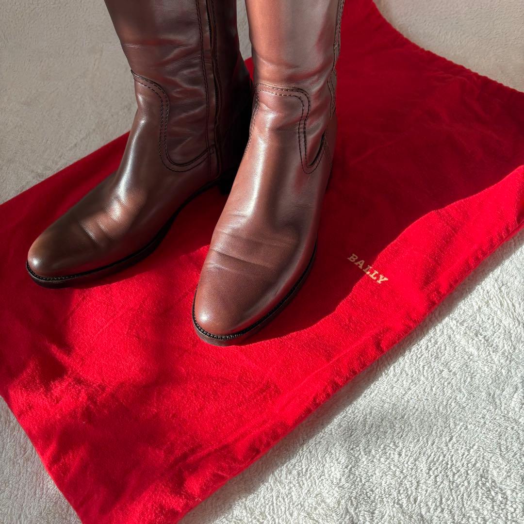 【さくら様分】バリー ロングブーツ 38 （24.5cm） ブラウン