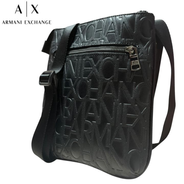 【美品】ARMANI アルマーニエクスチェンジ サコッシュ ショルダーバッグ