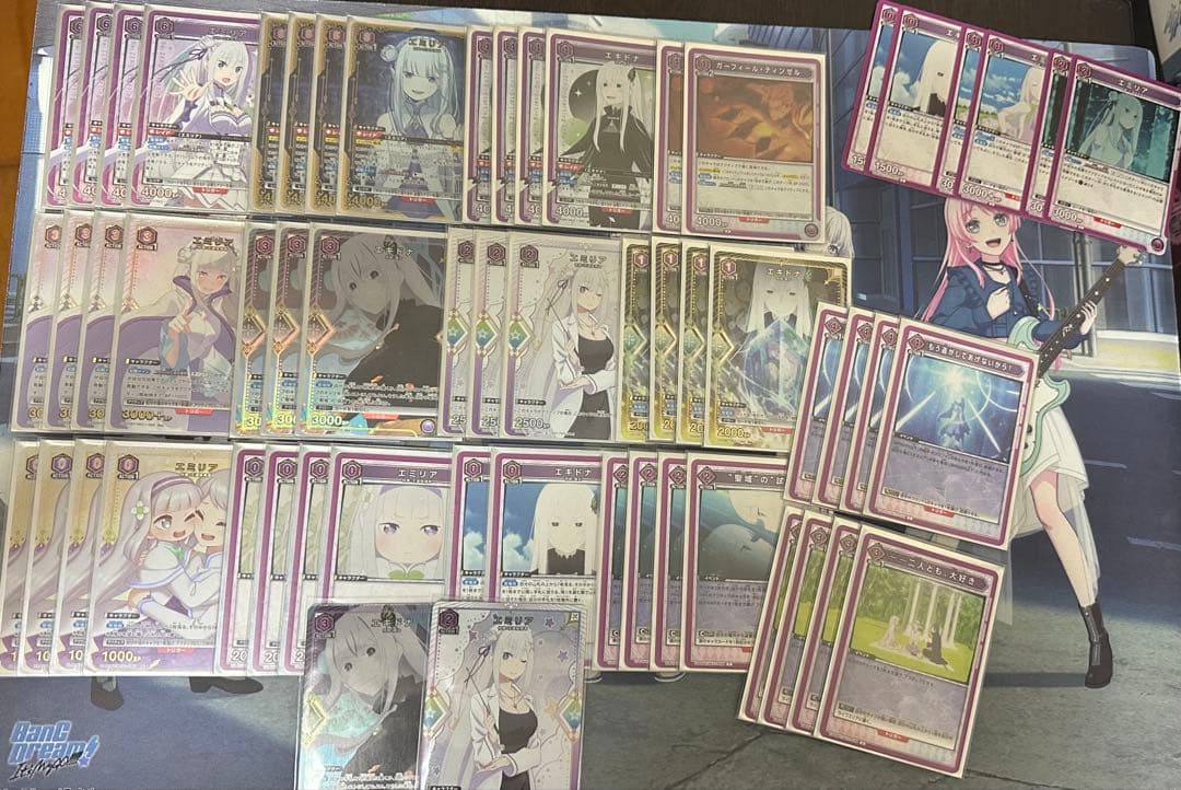 ユニオンアリーナ リゼロ エキドナエミリア デッキ パラレル多数