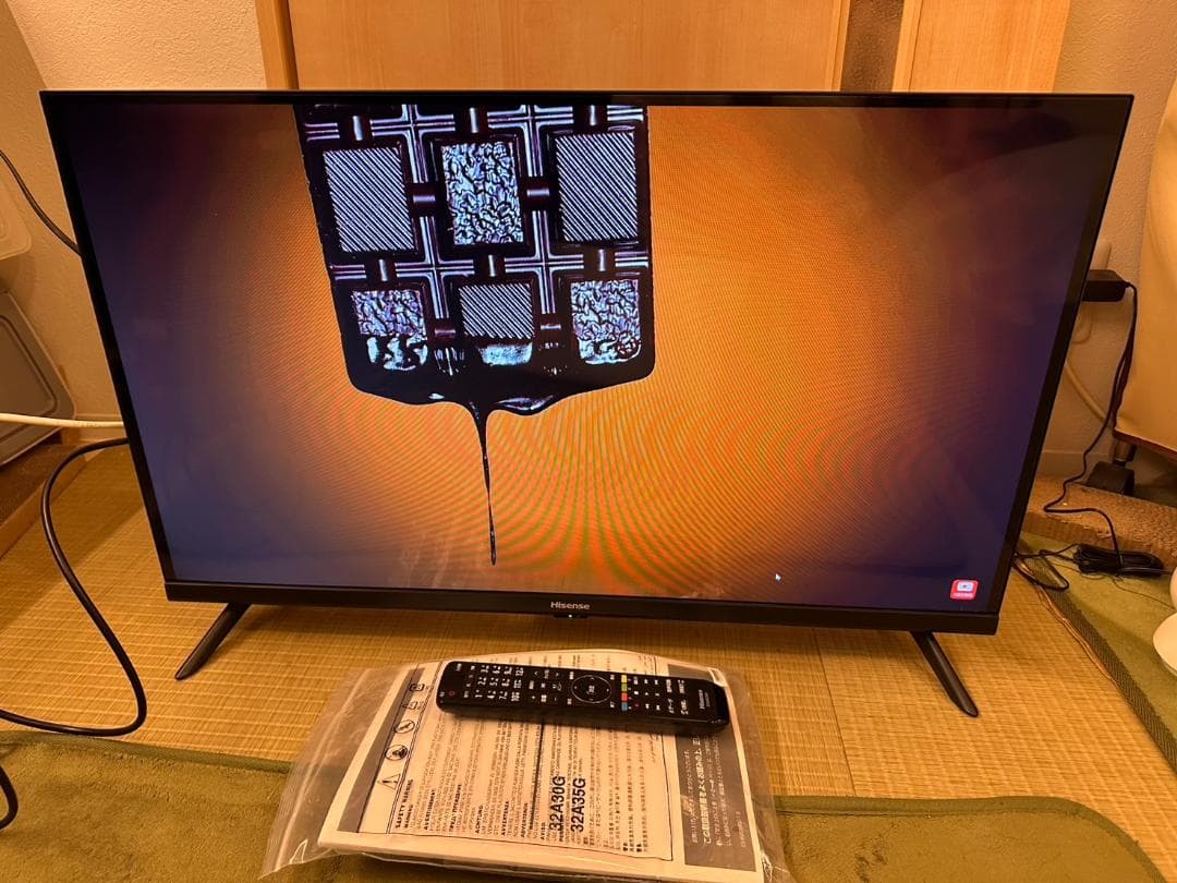 極美品2021年製！ハイセンス hisense 32型　テレビ 32A30G