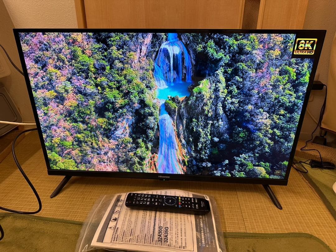 極美品2021年製！ハイセンス hisense 32型　テレビ 32A30G