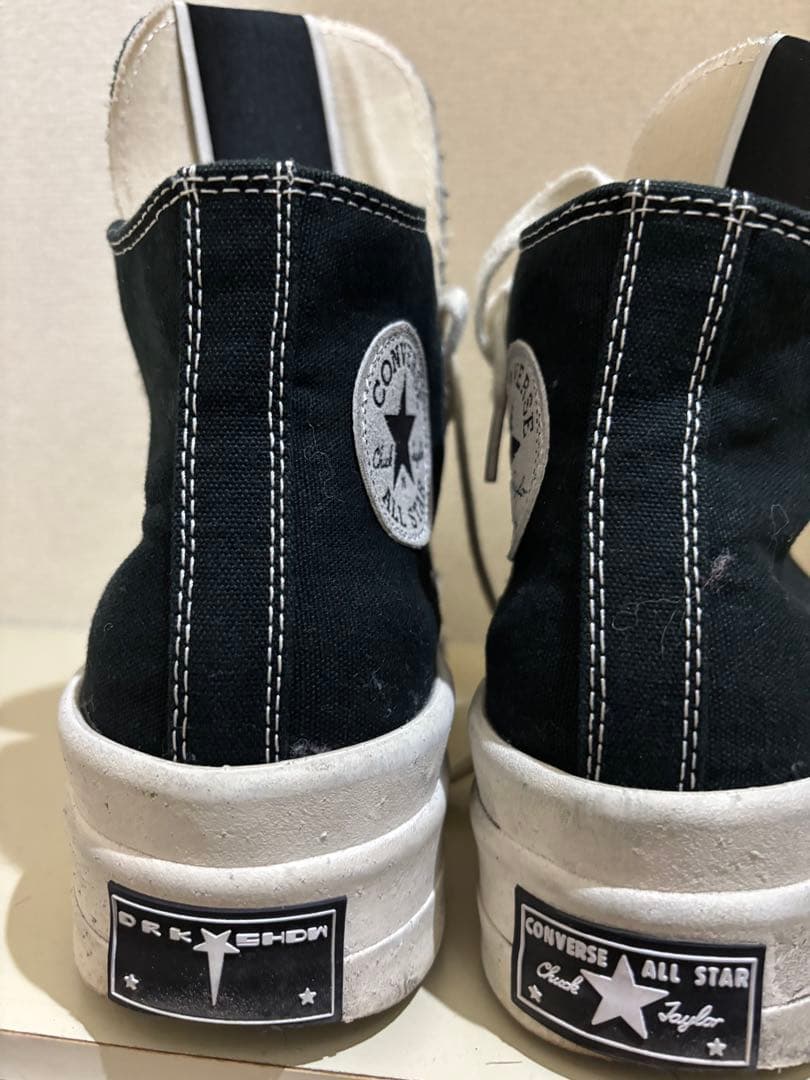 DRKSTAR Rick Owens × Converse スニーカー 26.0