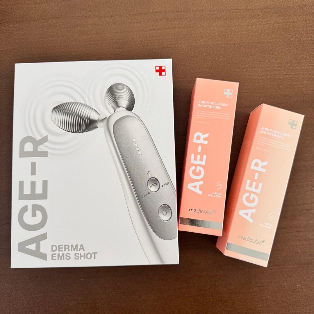 メディキューブ AGE-R DERMA EMS SHOT 美顔器