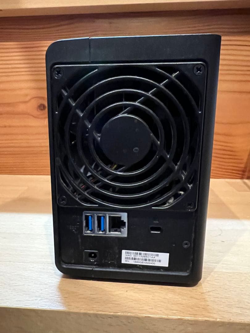 Synology NAS Value DS218【中古】