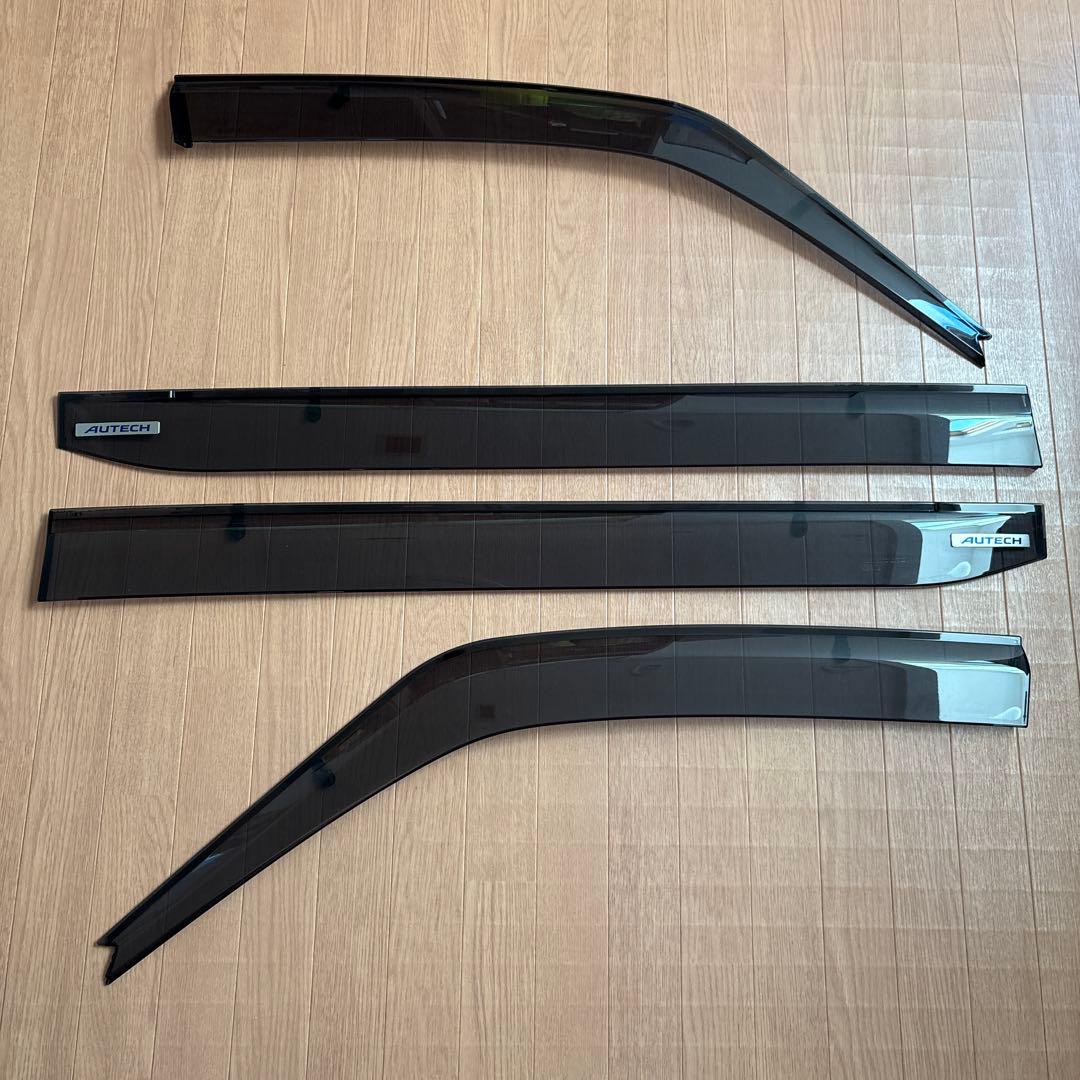 セレナ C27 純正 AUTECHオーテック専用 バイザー エンブレム付