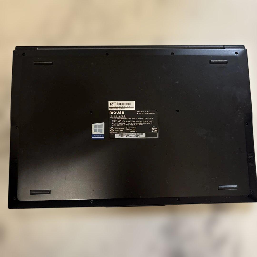 マウスコンピューター ノートパソコン Mpro-NB410H マウス付き