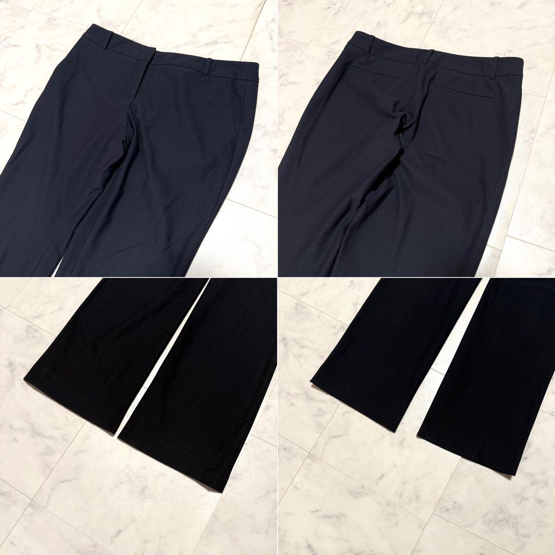 大きいサイズ✨アイシービー スーツ セットアップ パンツ ウォッシャブル 黒