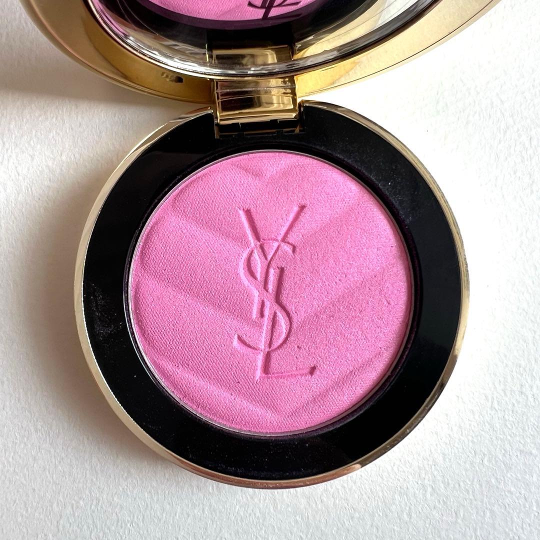 YSL メイクミーブラッシュ パウダー42 ベビードール ピンク