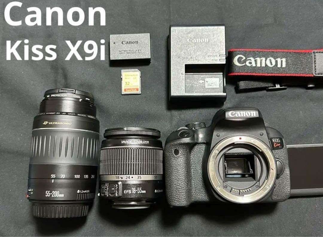 Canon EOS Kiss X9iダブルズームレンズセット