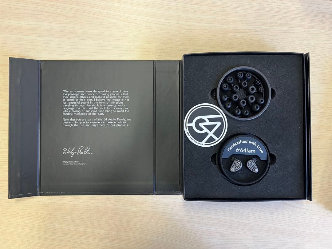 64 AUDIO U18s イヤホン