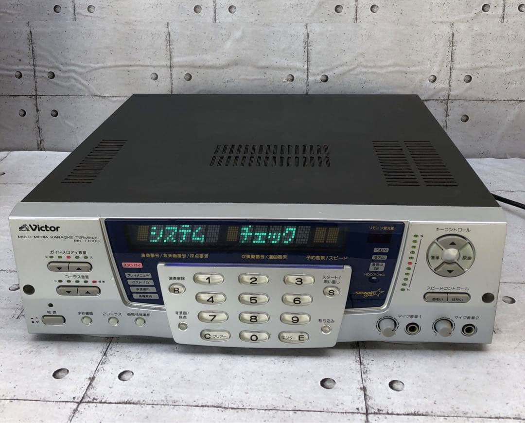 ビクター通信カラオケ　MK-T1000通電のみ(L106)
