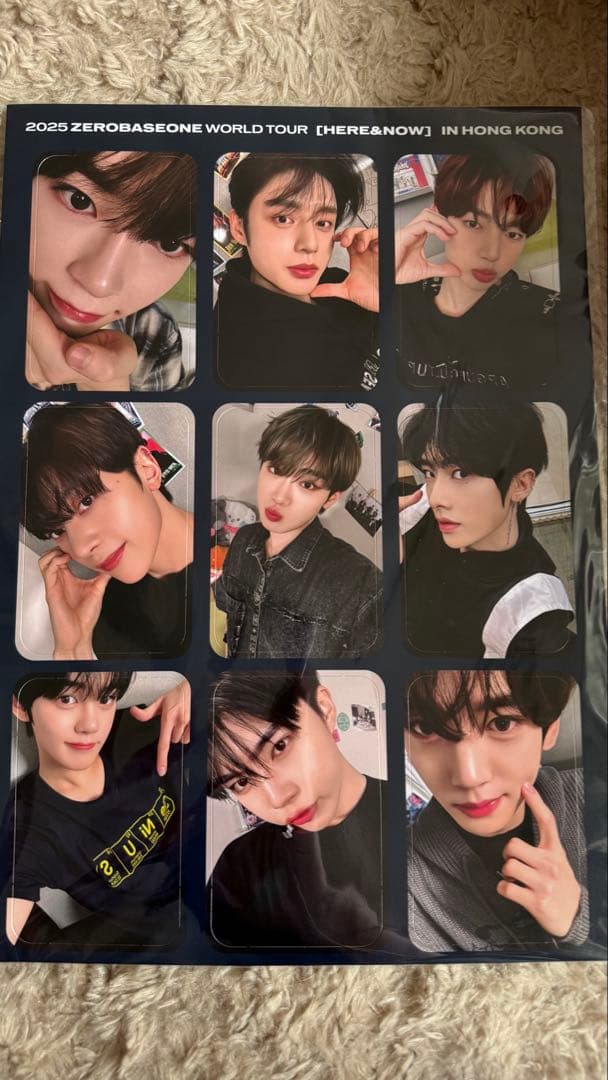 香港 トレカZEROBASONE ZB1 ゼベワン