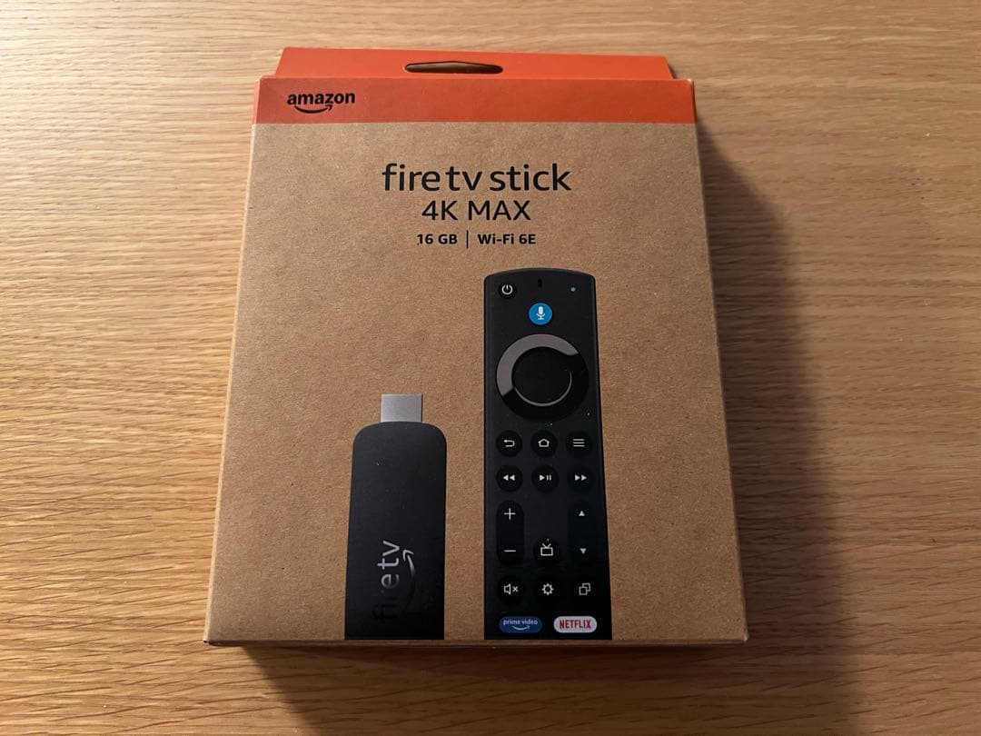 【未開封】 fire tv stick 4K MAX 16GB Wi-Fi 6E