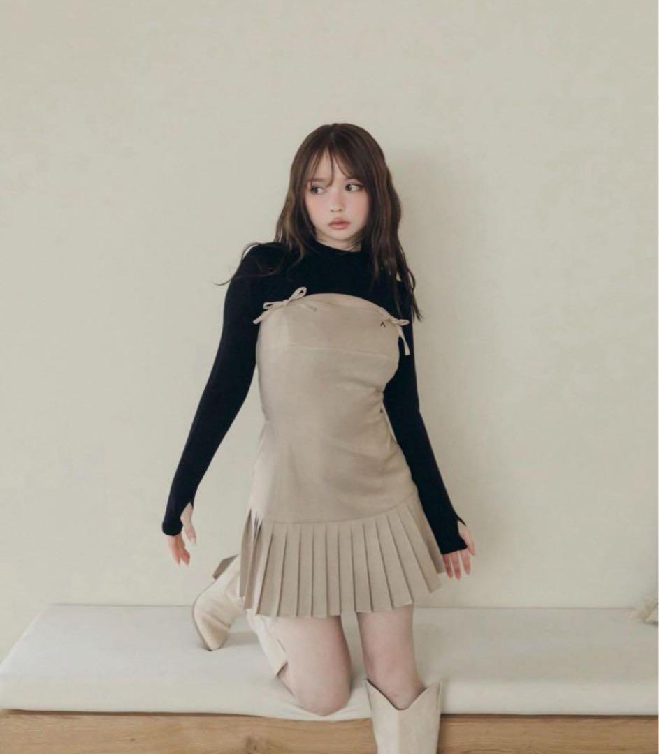 andmary Karen knit set mini dress アンドマリー
