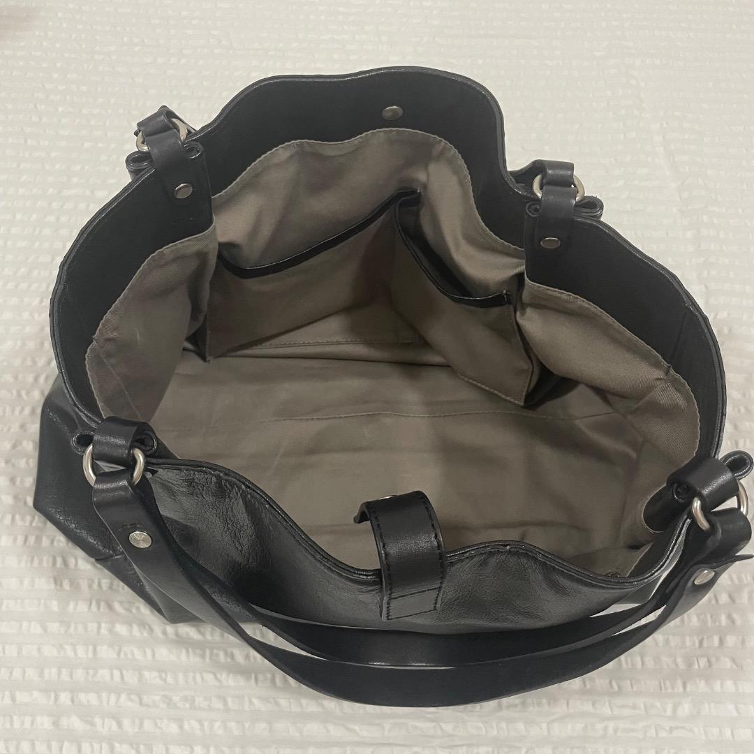 BEAU DESSIN　トートバック　本革　黒