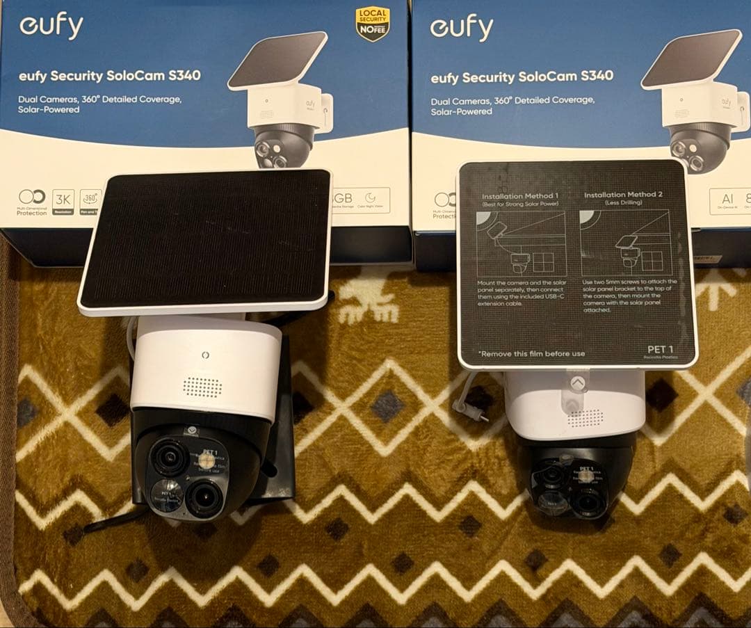 セット）Anker S340×2台＆Security Base S380