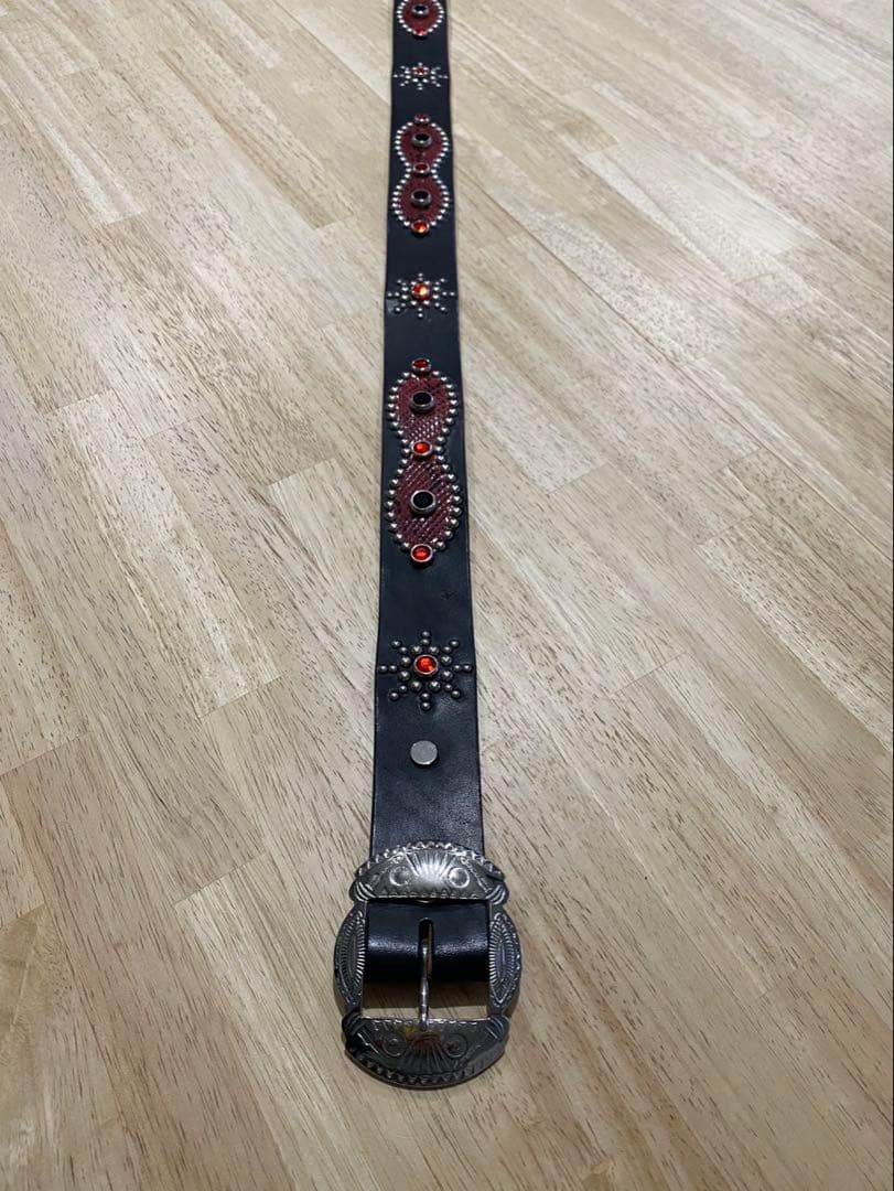 Takee  012 本革 W36 スタッズ ベルト ビンテージ