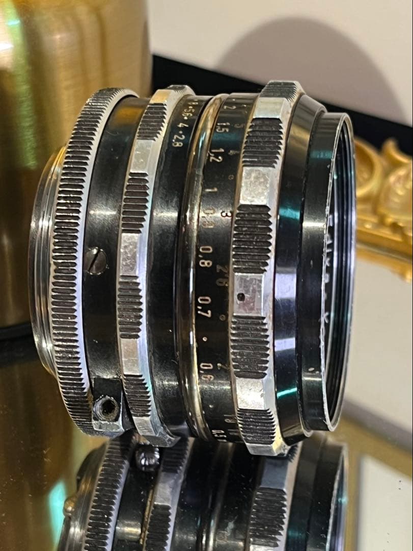 Schneider Edixa-Xenar 50mm f2.8 M42旧東独銘玉