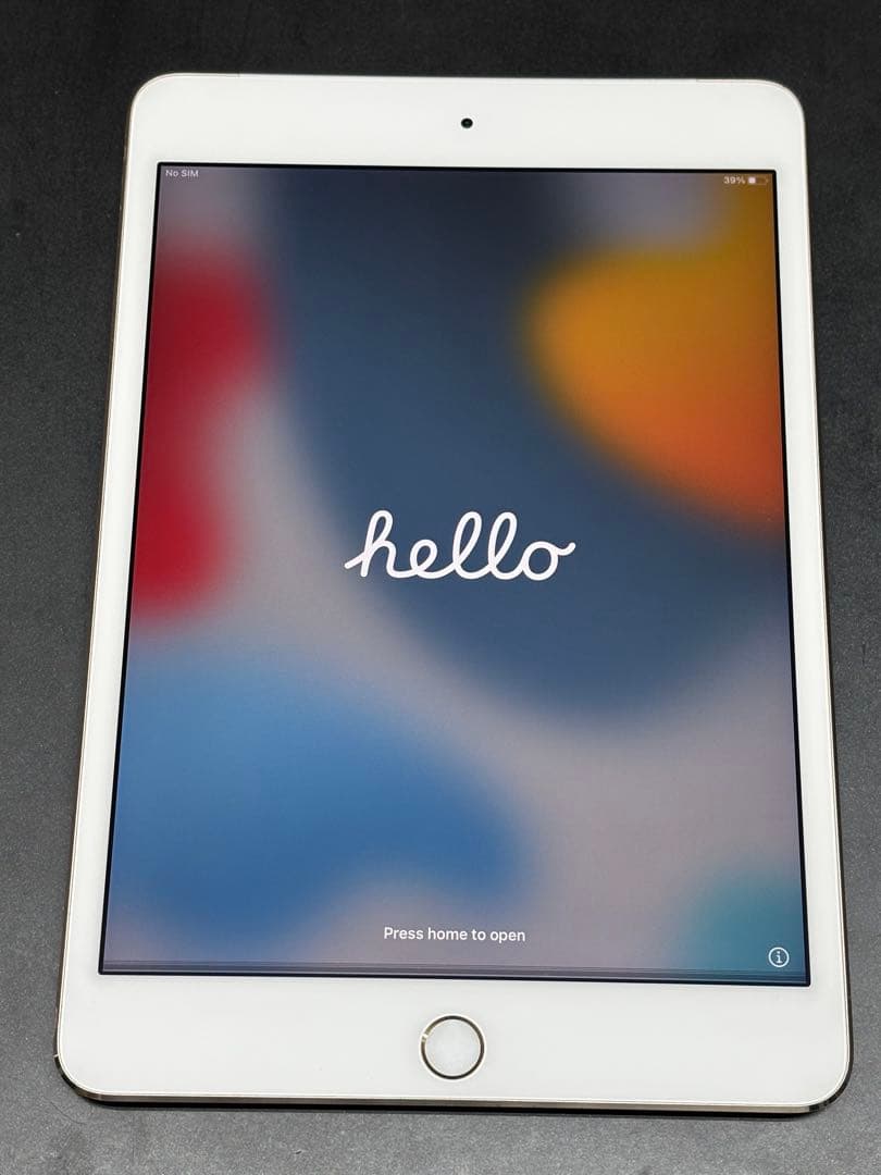 iPad mini 4 64GB ゴールド Wi-Fi+Cellular