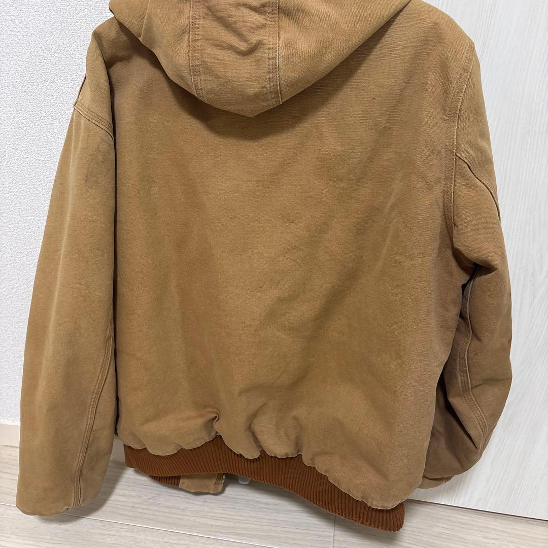 Carhartt フード付きジャケット XLサイズ ブラウン