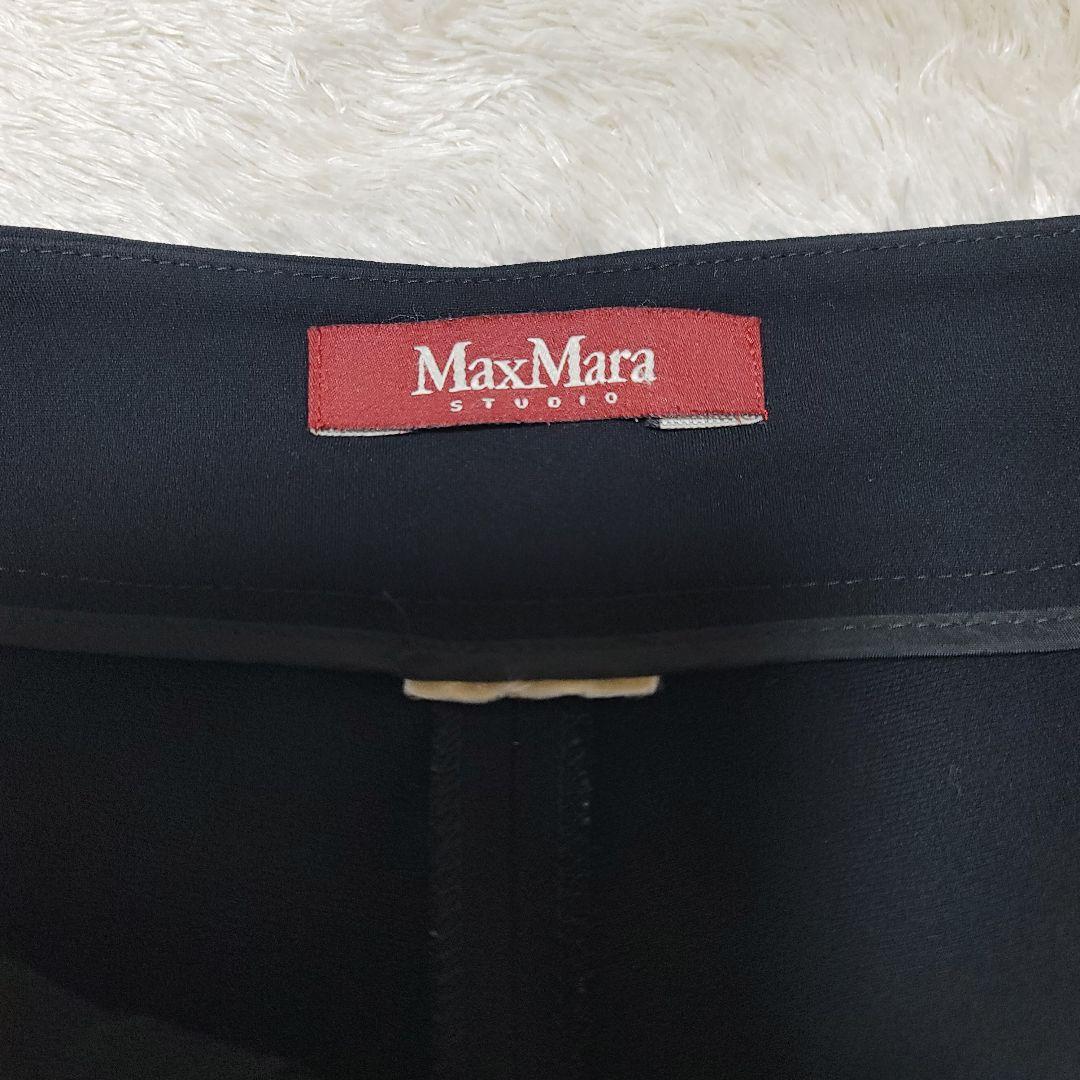 美品✨MaxMara マックスマーラスチュディオ パンツスーツ上下 ブラック