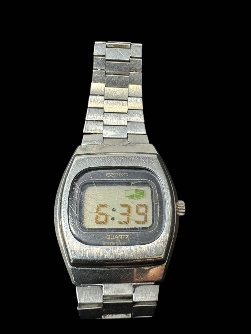 ルパン52【SEIKO】デジタル腕時計 ステンレススチール