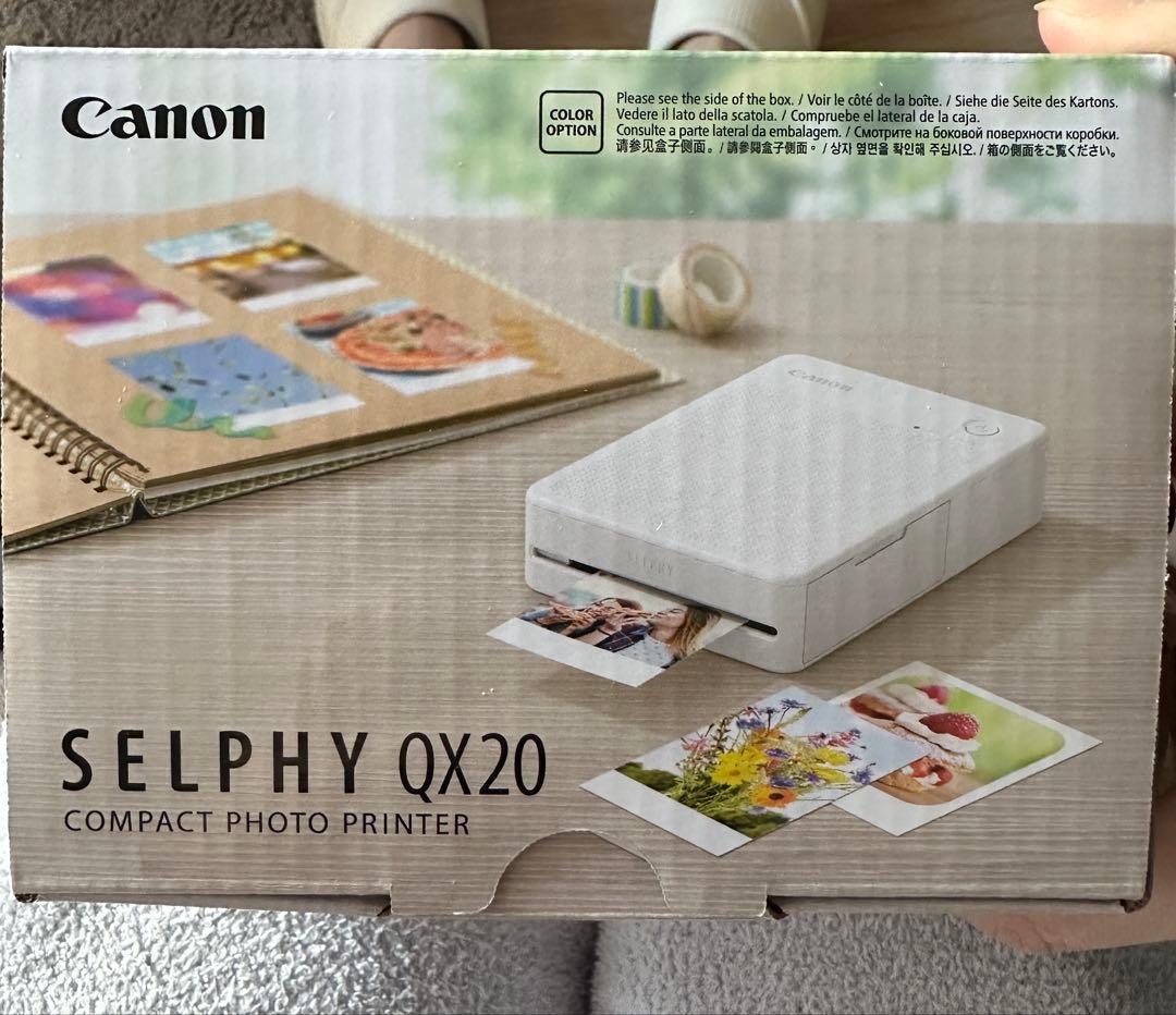 Canon SELPHY QX20 コンパクトフォトプリンター