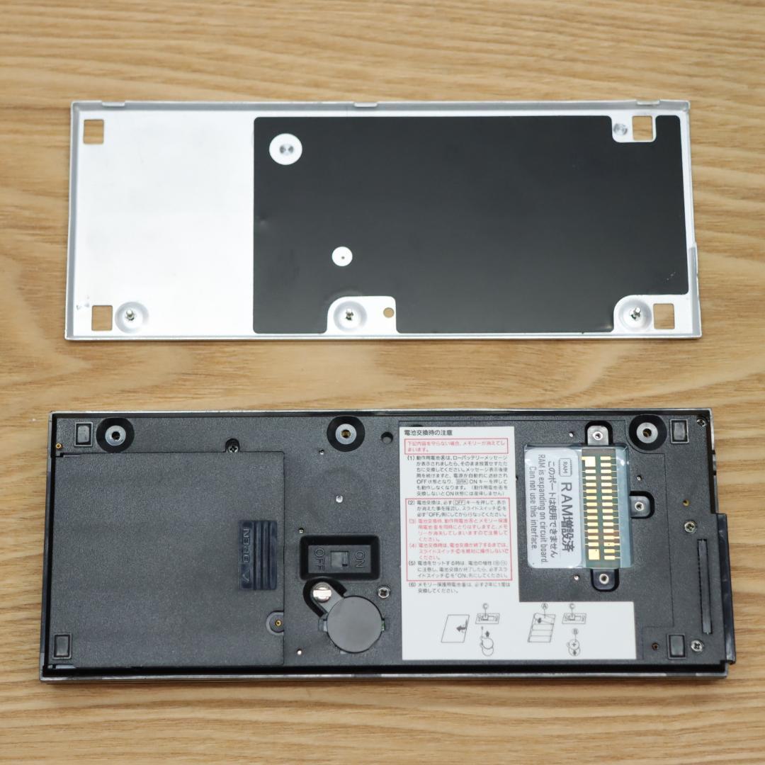 CASIO VX-4 RAM 8→64KB ポケットコンピュータ 整備 点検済