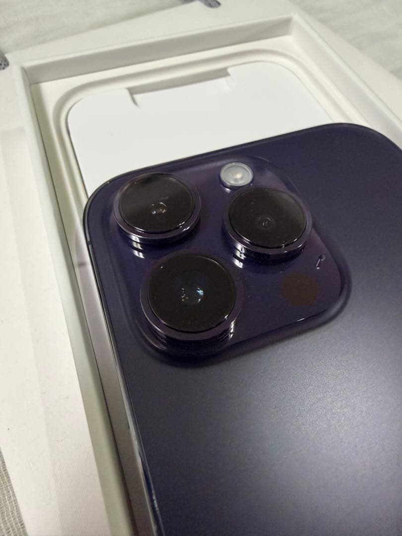 【極美品】iPhone14 Pro 512GB パープル　バッテリー容量100%