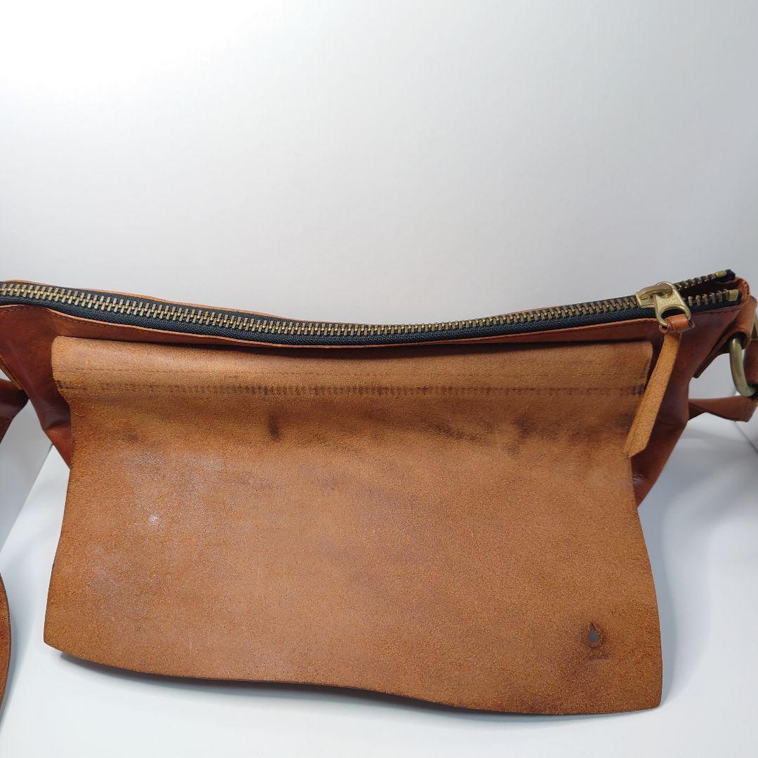 [Ryu] メッセンジャーバッグ イタリア産本革 日本国内製造品