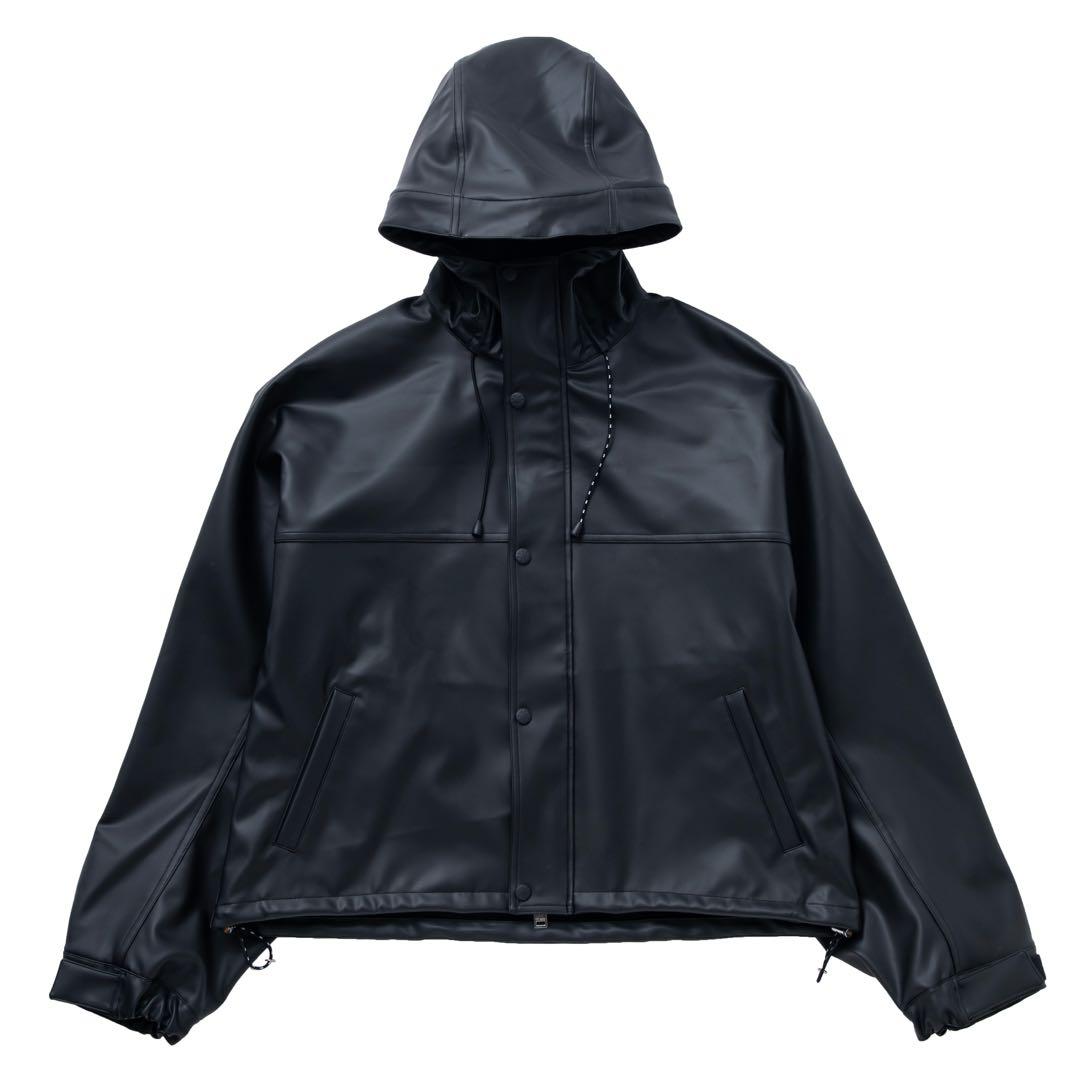 ジャケット・アウター TTTMSW Hooded laminate jacket XL