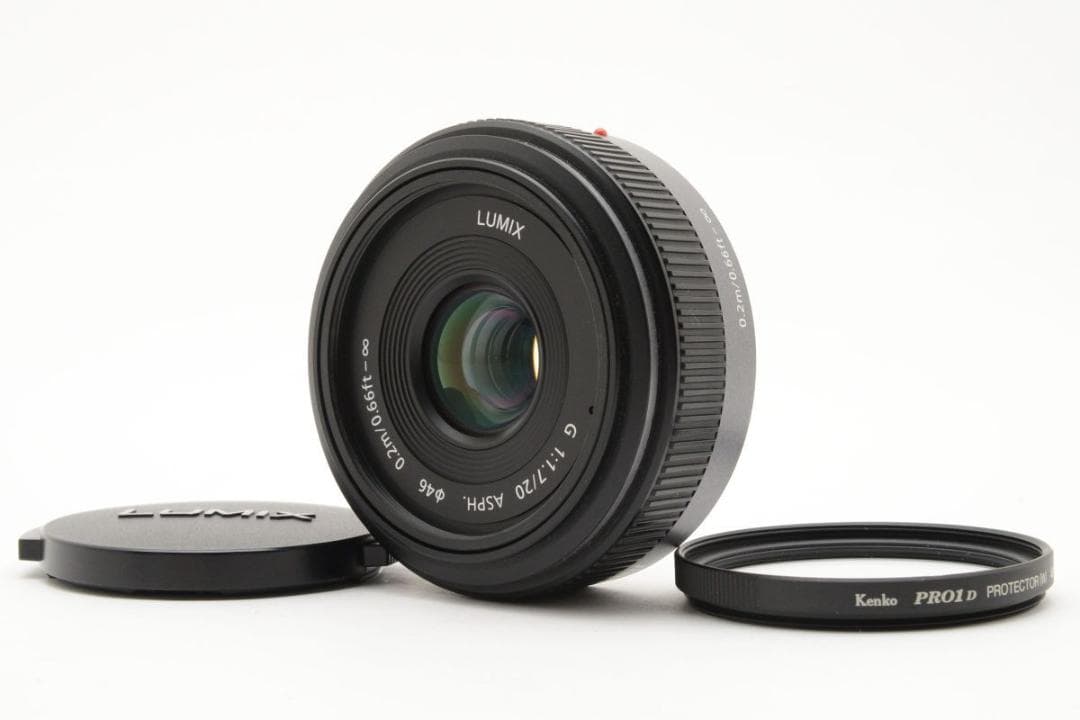美品 Panasonic LUMIX G 20mm F1.7 ASPH