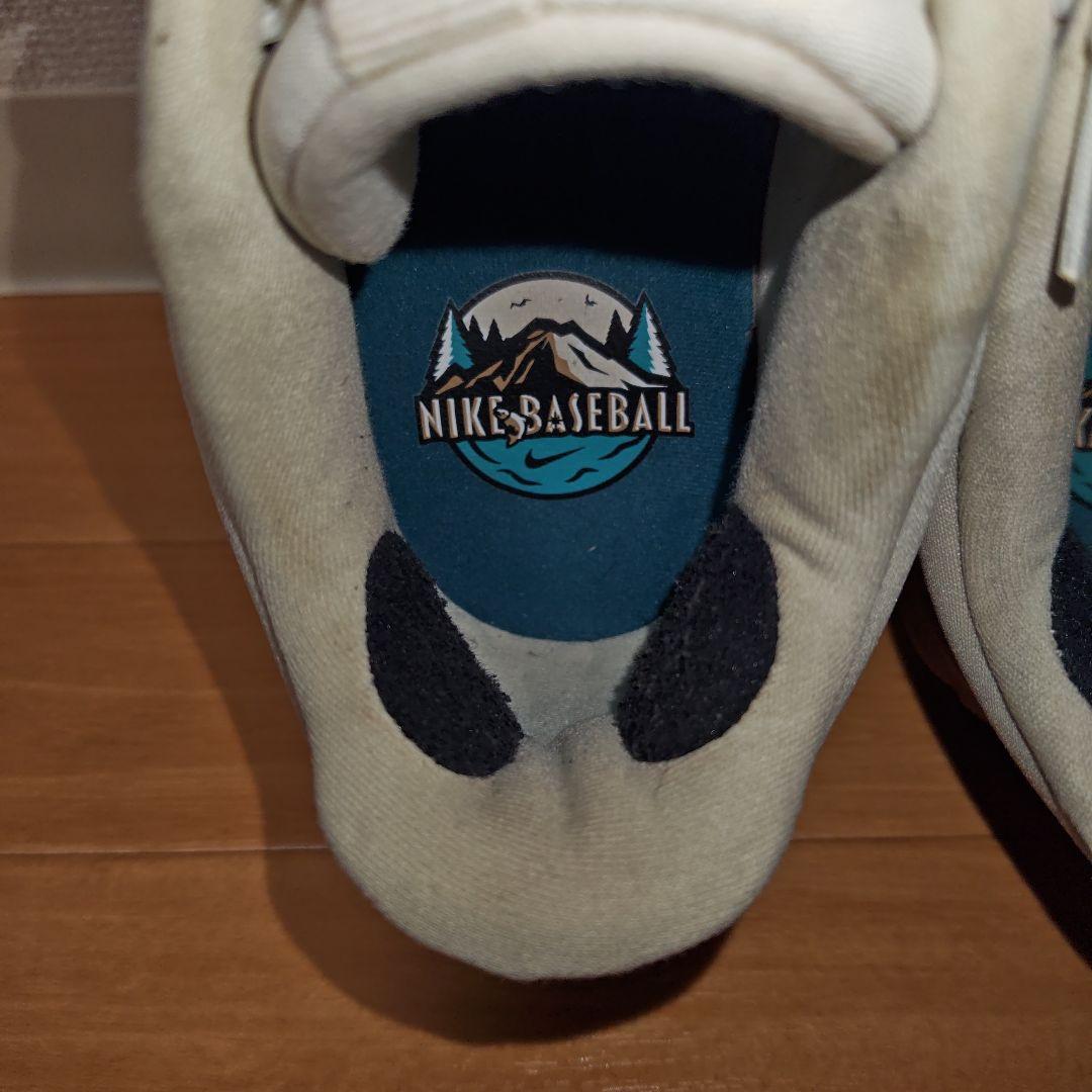 キングカズ ナイキ アルファハラチエリート 金具式スパイク 野球 28cm