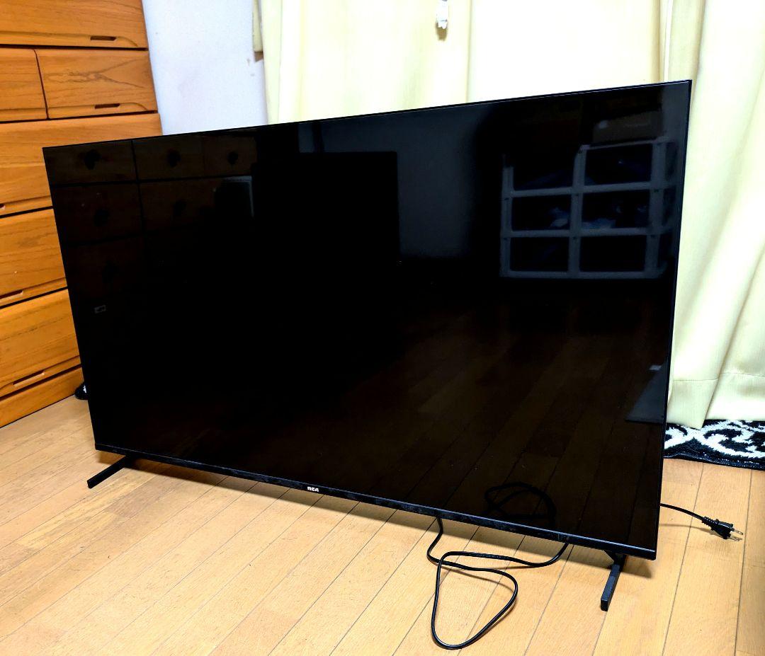 RCA 50インチ UHD液晶テレビ Wチューナー内蔵 4K 2024年製