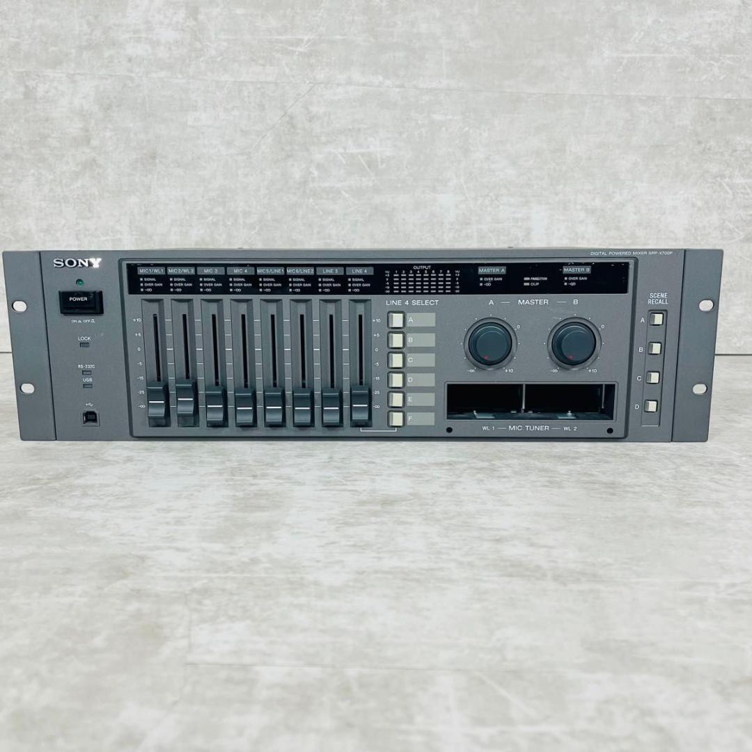 SONY SRP-X700P デジタルパワードミキサー　チューナーユニット内蔵