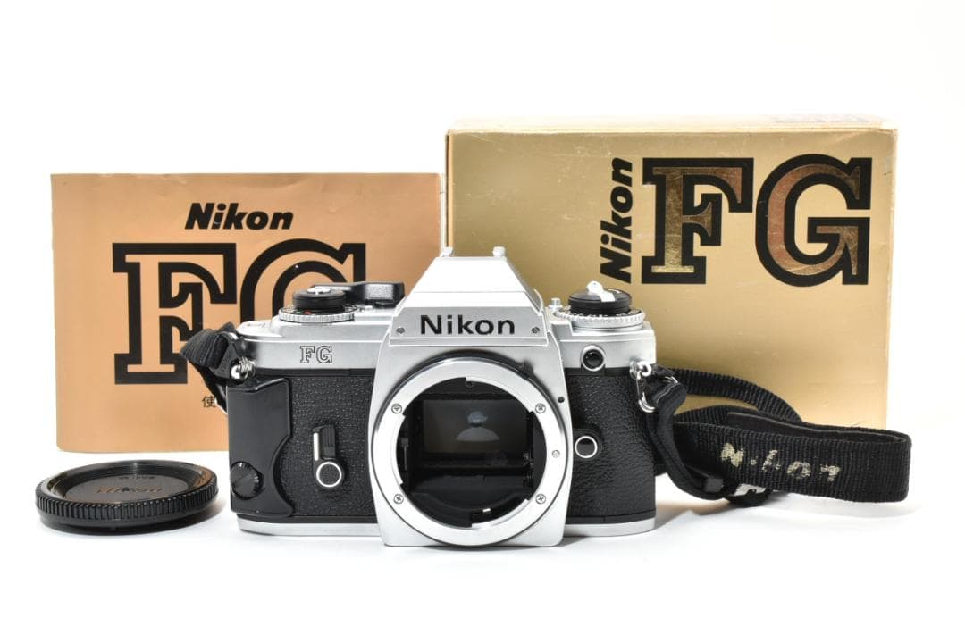 新品級 ニコン FG シルバー フィルム モルト新品交換済 箱 説明付 H003