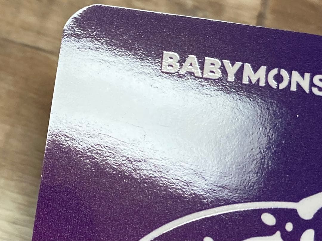 babymonster アヒョン 中国 上海 ポップアップ 購入特典 トレカ