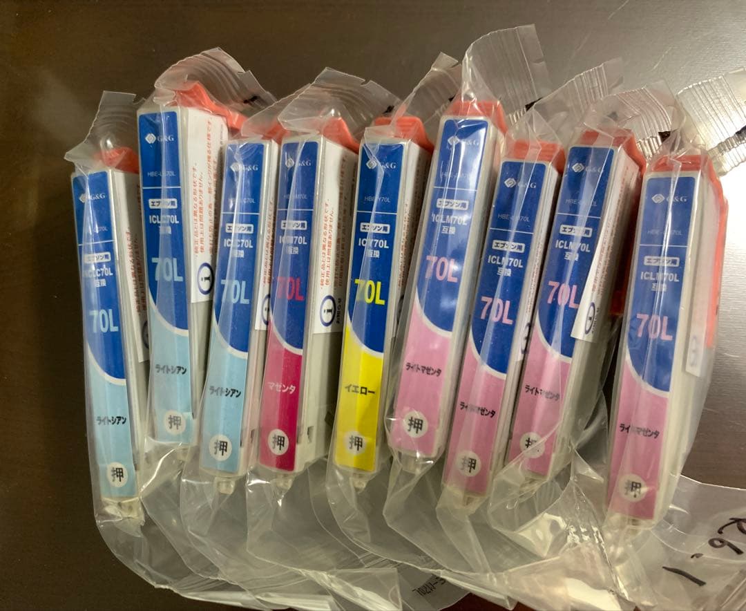 EPSON ICL70L詰め替えインク セット 47個【送料込み】