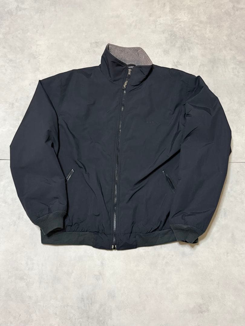 L.L.Bean ウォームアップジャケット ブラック L