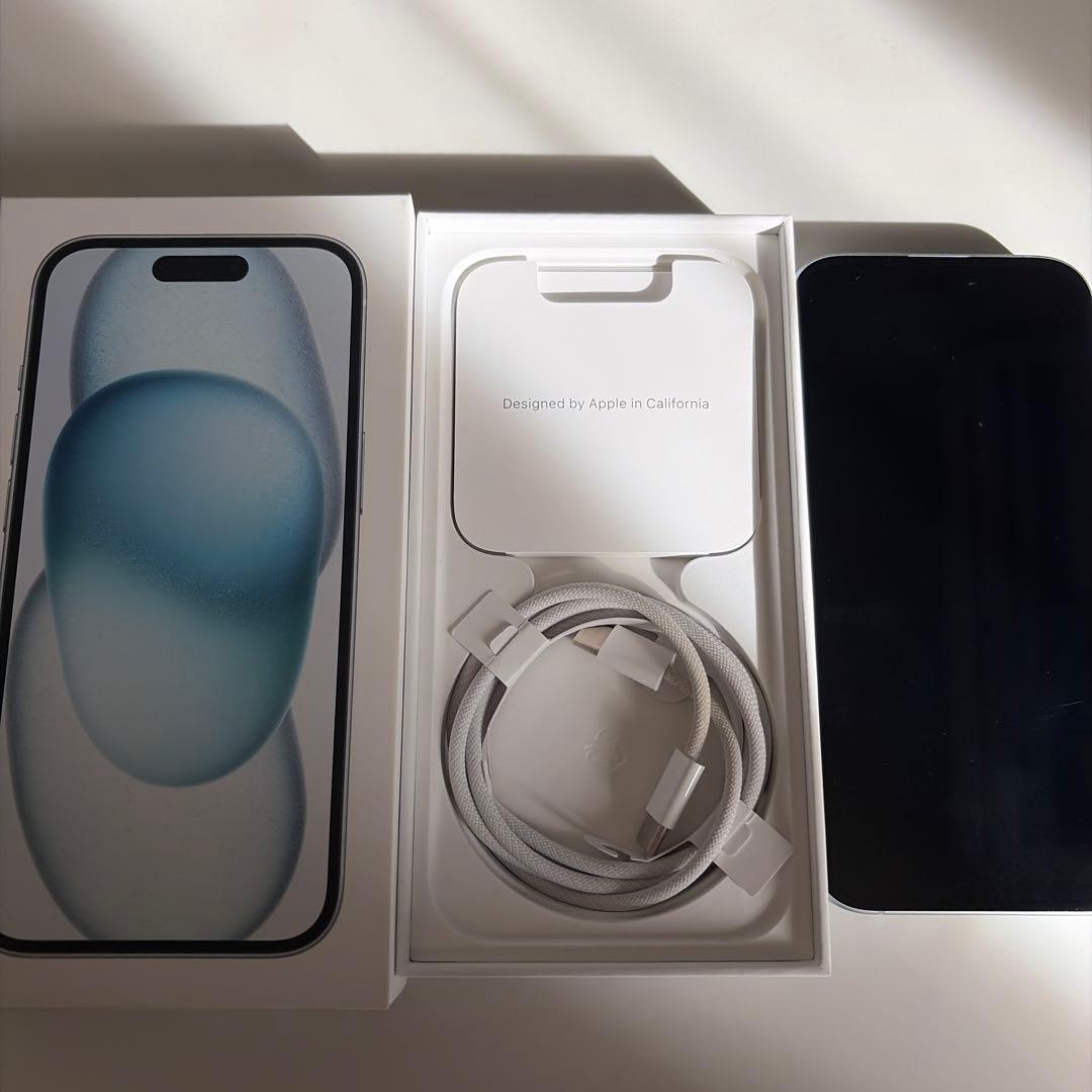 Apple iPhone 15 256GB ブルー 本体 simフリー