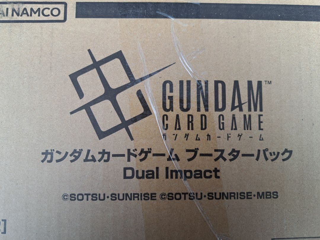 ガンダムカード　ブースターパック　Dual lmpact　カートン