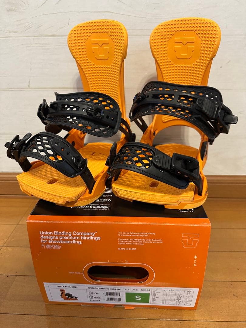 Union ユニオンForceフォース21-22 Sサイズ