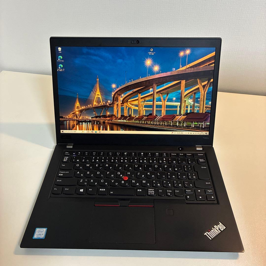 ThinkPad T480s（i5/24GB/128GB FHDタッチ）