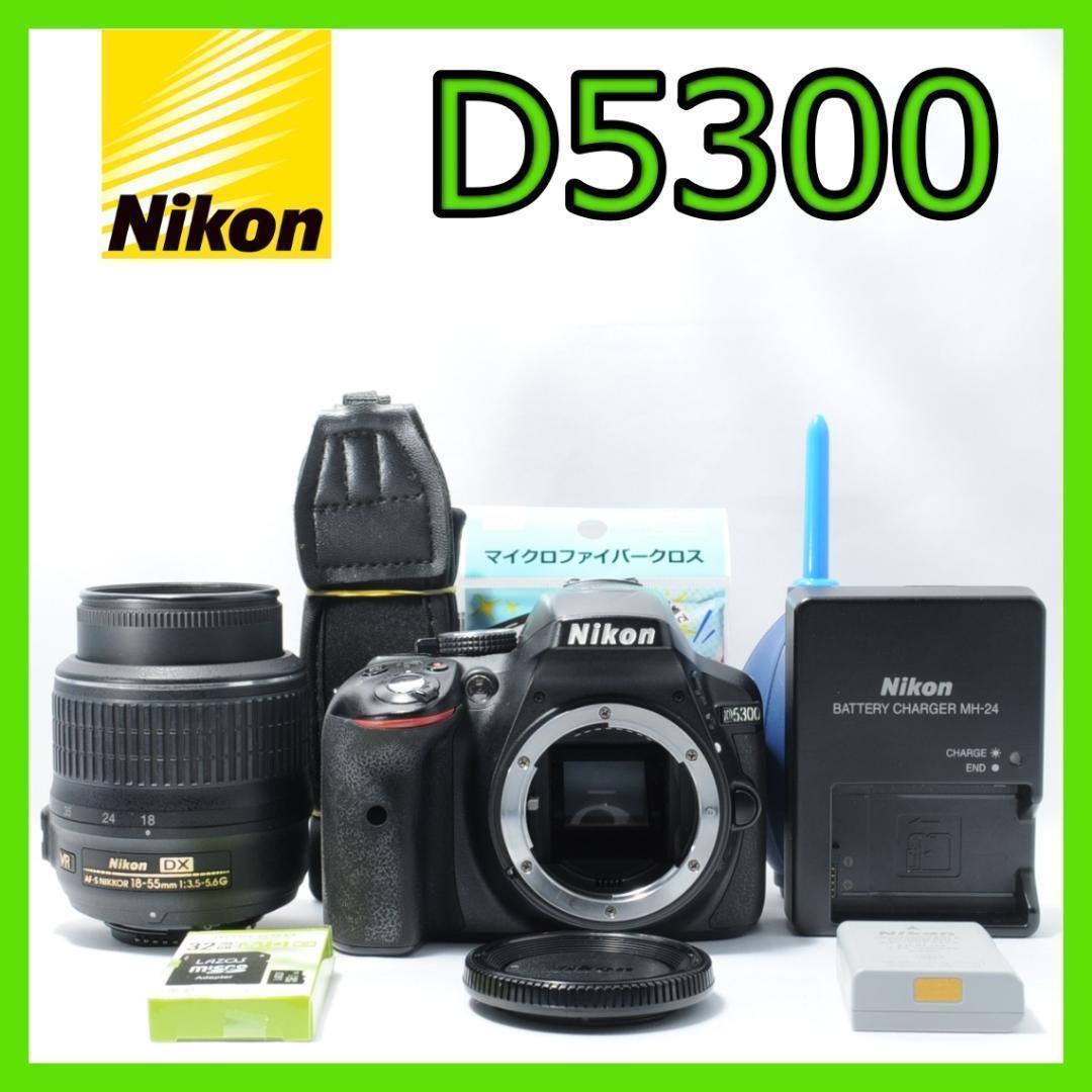 お子様の成長記録に❗️Nikon D5300✨手ぶれ補正 WiFiでスマホに転送