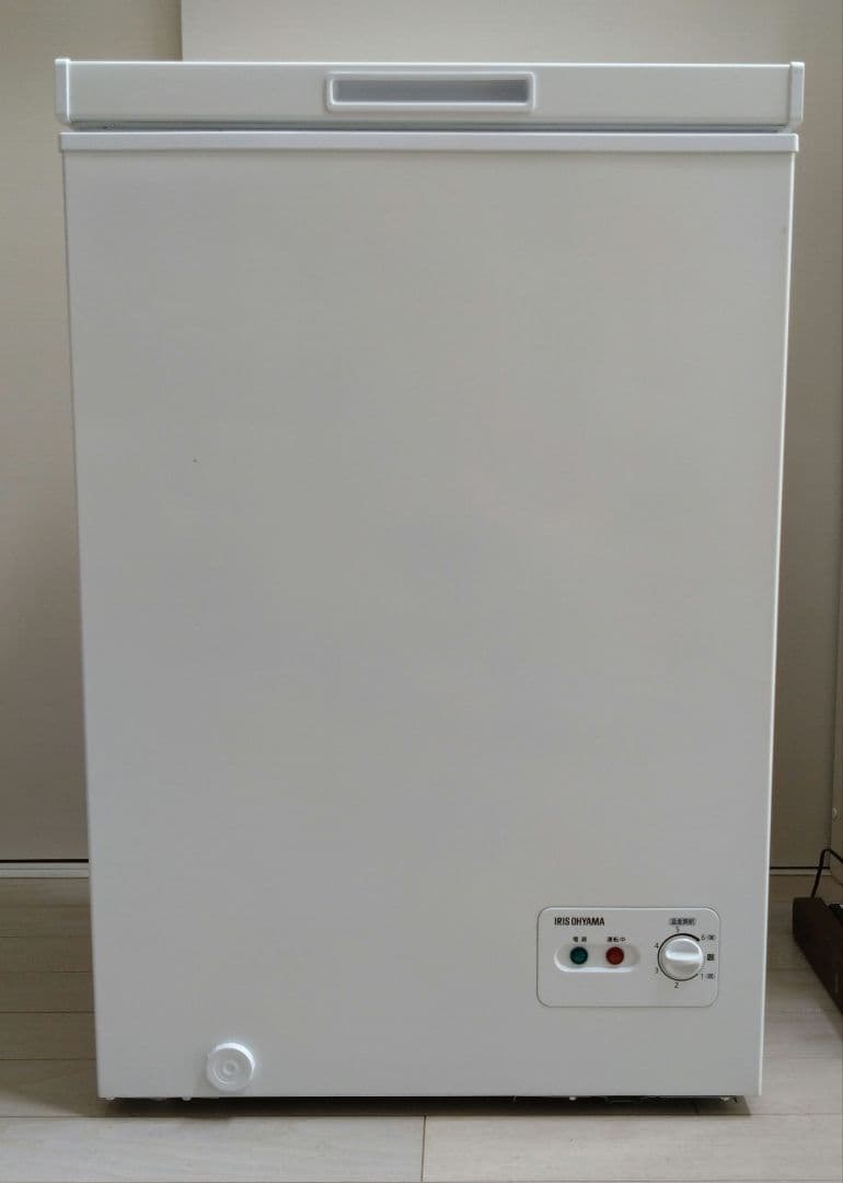冷凍庫　アイリスオーヤマ　ICSD-10B　2020年製