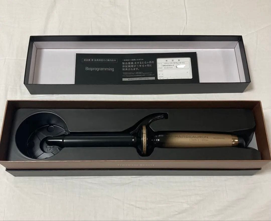 【ジャンク品】ヘアビューロン4D Plus カール26.5mm ※電源入らず