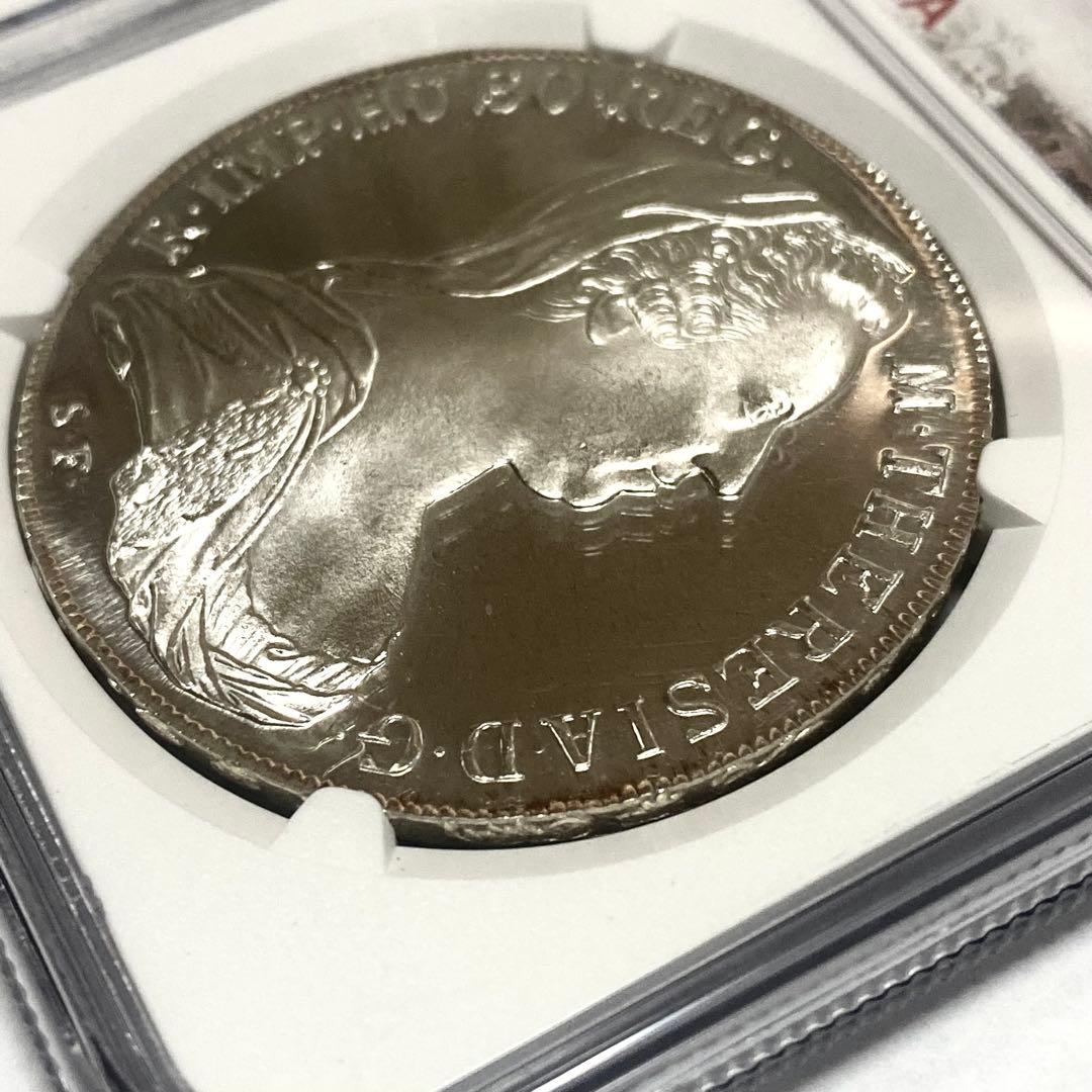 1780年 オーストリア 銀貨 NGC PF68アンティーク モダン 