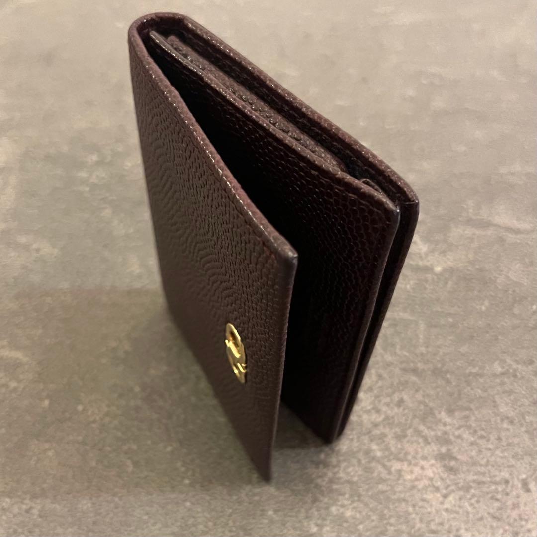 【Salvatore Ferragamo】名刺入れ　ルージュノワール