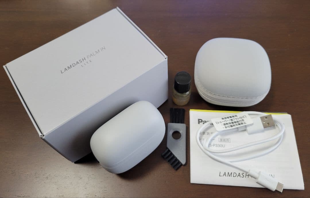 ラムダッシュ パームインライト ミストグレー