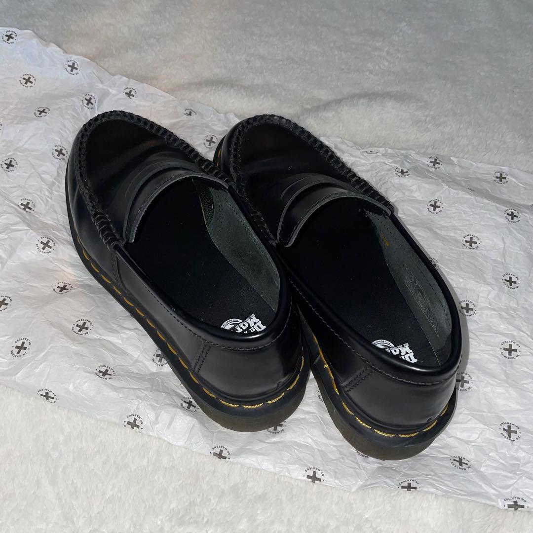 ドクターマーチン ローファー UK5 黒